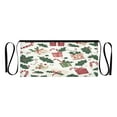 thumbnail image 7 of Yayeee Waist Apron with Pockets for Cooking Waterproof Half Server Aprons, White Christmas Holly, 7 of 7