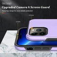 thumbnail image 5 of Entronix Case Designed for iPhone 16 Heavy Duty Case with Built-in Kickstand, Dual Layer Protection with Rotating Holder Ring, Sturdy Case for iPhone 16, Purple, 5 of 6