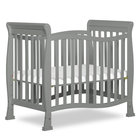 Dream On Me Piper 4-in-1 Convertible Mini Crib, Sea Grass