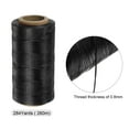 thumbnail image 2 of Uxcell Upholstery Sewing Thread 284 Yards 260m Polyester String, Black, 2 of 6