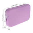 thumbnail image 2 of COOPHYA Minimalist Lavender Silicone Bag 1Pack For Phone And Cash Storage Waterproof And Portable, 2 of 8
