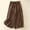 T Coffee, variant on Adeawade Trousers For Women High Waist Wide Leg Pants For Soft Linen Blend Cropped Palazzo Trousers With Flowy Skirt Leisure Clothes M Coffee