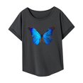 thumbnail image 4 of Camiseta para Mujer jinwen Ropa Deportiva de Verano Tops de Verano Transpirables, 4 of 7
