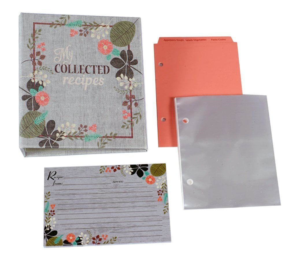 Meadowsweet Kitchens Recipe Card Set of 25 4 x 6 cards Watercolors