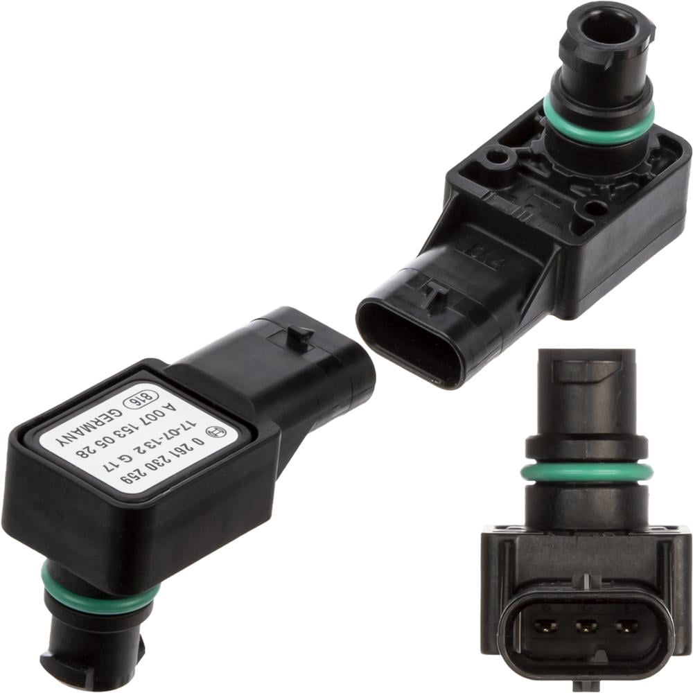 OEM Grade MAP Sensor Compatible with 2011-2018 Mercedes-Benz C350 E350 ML350 SLK350 CLS550 S550 AMG 3.5L V6 4.7L 5.5L V8 A0071530528 302HP C350/C300 E350/ML350 SLK350/R350 CL550/CLS550