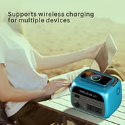 500W 481Wh,Portable Power Station, Lightweight Emergency Supply, emergency electricity,Safety battery,Playing,taking photos,camping,self-driving,mobile office,live streaming