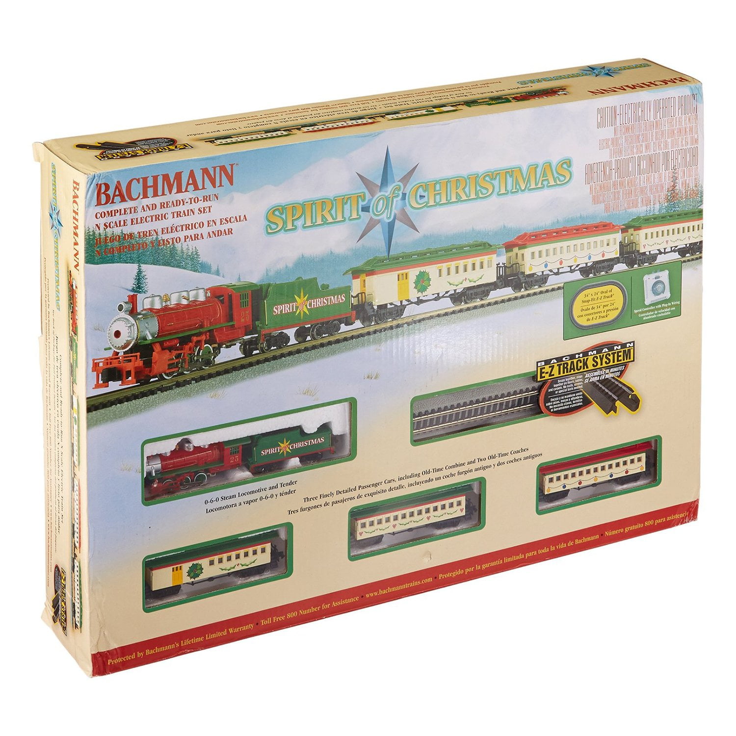 n scale steam train sets