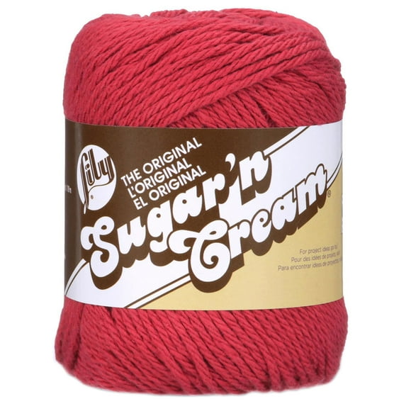 Lily Sugar'n Cream® The Original Yarn, Cotton #4 Medium, 2.5oz/71g, 120 Yards