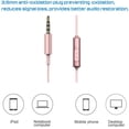 thumbnail image 4 of 2 Packs Magnetic Earbud Headphones with Remote & Microphone, DaKuan in Ear Earphone Stereo Sound Noise Isolating Tangle Free for Smartphones, Laptops, Gaming, Fits All 3.5mm Interface Device, 4 of 9