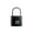 Black, variant on Smart Fingerprint Padlock Waterproof Keyless Door Lock USB Rechargeable Security for House Unlock ,Easy Installation