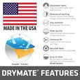 thumbnail image 5 of Drymate XL Under Sink Mat, Waterproof Cabinet Protection Mats for Kitchen & Bathroom, Absorbent Shelf Liners, Slip-Resistant, Non-Adhesive, Machine Washable, Durable (24”x59”)(Tan), 5 of 8