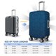 thumbnail image 4 of Fotbe Dark Blue Funda Protectora para Equipaje, Antirrayones y Resistente a la Suciedad, Compatible con Maletas de 18 a 32 Pulgadas-Small, 4 of 7