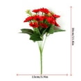 thumbnail image 3 of Giunmcul Online Shopping Fake Flowers Vintage Artificial Silk Flowers Wedding Home Decoration, 3 of 4