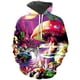 thumbnail image 2 of Sudadera con capucha colorida con hongos mágicos para hombres y mujeres, sudadera con estampado 3D abstracto, sudadera informal de manga larga para hombres, 2 of 5
