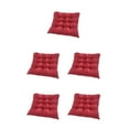 thumbnail image 1 of relayinert Coussin Respirant en Polyester avec Perles pour Libérer la Pression Assise Rouge Vin 5ensemble, 1 of 6