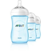 Avent 3-Pack Natural Bottles (9 oz.) - blue, one size
