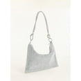 thumbnail image 2 of HMSHA Women's Glitter Rhinestone Hobo Handbag Evening Bag Purse, 2 of 6