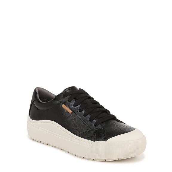 Dr. Scholl's Women's Time Off Lace Up Sneaker Black Sneaker 8.5M
