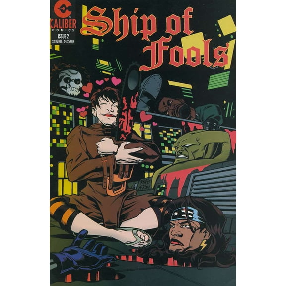 Ship of Fools (Caliber) #2 VF ; Caliber Comic Book