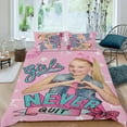 thumbnail image 2 of 3 Piece Bedding Set For JoJo Siwa Comforter Cover Set Cute Duvet Cover Sets Super Soft Teens Bedding Set Kids Bedroom Gifts,1 Duvet Cover with 2 Pillowcases Twin, 2 of 6