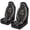 Funny Pug, variant on Uorisanigo Funny Pug Waterproof Front Seat Covers Car Seat Cover for Front Seat Set of 2 Easy to Install and Clean Removable Automotive Accessories Universal Fit Most Cars