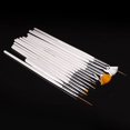 thumbnail image 4 of NIBOLOG 15 Pcs Nail Art Gel Design Pen Painting Polish Brush Dotting Drawing Tool Set, 4 of 5