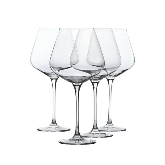 Gala Houseware Large Red Wine Glasses - Lead Free Crystal (Set of 4) - 29 oz