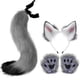 thumbnail image 3 of Conjunto de Felpa Salvador Lolita Cosplay Traje de Juego Gris, 3 of 7
