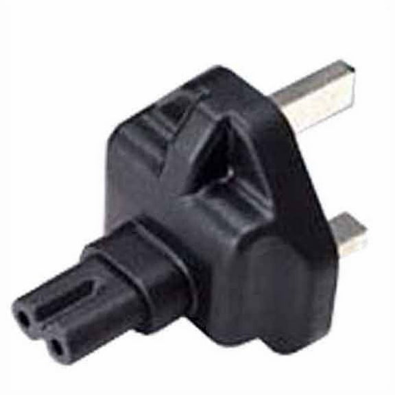 SF Cable C7 to UK BS1363 Power Plug Adapter