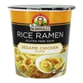 thumbnail image 1 of Dr. McDougall's - Gluten Free Rice Ramen Soup Sesame Chicken Flavor - 1.3 oz., 1 of 4