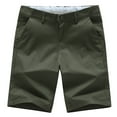 thumbnail image 2 of AXXD Men Shorts Summer Mid Length Five-quarter Dress Pants Shorts Zipper Pocket New Arrival, 2 of 3