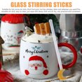 thumbnail image 2 of SHISUYAN Glass Cocktail Mixing Rods 5Pcs for Beverage Enthusiasts and Friends, 2 of 8