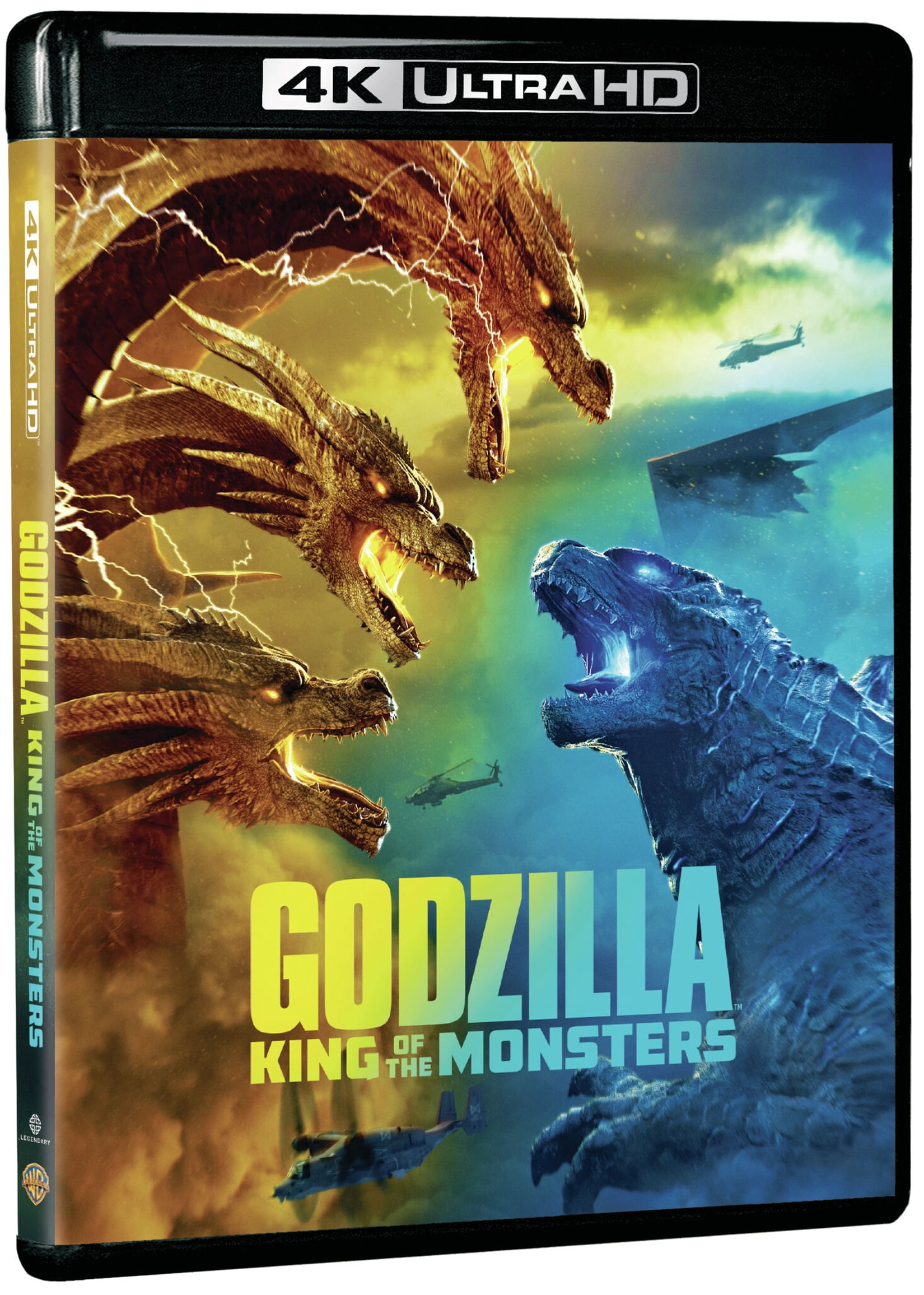 Warner Bros Godzilla: King of the Monsters - 4K Ultra HD + Blu-ray