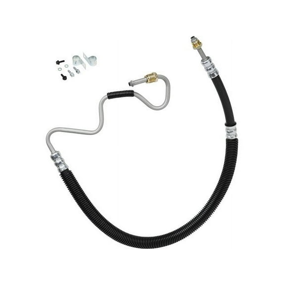 Pump To Gear Power Steering Pressure Line Hose Assembly - Compatible with 2012 - 2013 Chevy Impala