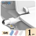 thumbnail image 1 of Bidet Toilet Seat New Lightweight Ultra-thin Non-Electric Double Nozzle Adjustable Water Pressure, 1 of 5