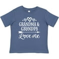thumbnail image 3 of Inktastic Grandma Grandpa Love Me Grandchild Boys or Girls Baby T-Shirt, 3 of 5