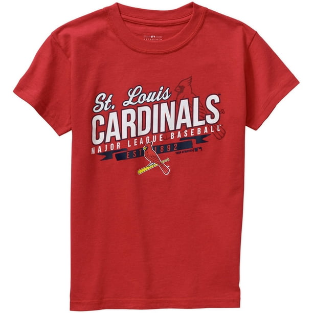 MLB MLB Boys' St Louis Cardinals Team Short Sleeve Tee