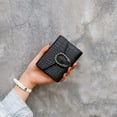 thumbnail image 1 of Cartera corta sencilla con estampado de cocodrilo para mujer, cartera de mano para mujer, monedero, tarjetero pequeño, 1 of 6