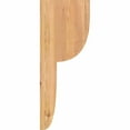 thumbnail image 3 of 3 1/2"W x 10"D x 26"H Crestline Smooth Corbel, Western Red Cedar, 3 of 9