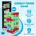 thumbnail image 2 of Point Games Googly Tower - Stacking Tower Game with Fun Design - Developmental & Interactive Puzzle, Test Stabilizing Skills- Ages 3+, 2 of 7