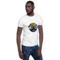 thumbnail image 2 of World View with Globe - Short-Sleeve Unisex T-Shirt (White, 3XL), 2 of 6