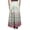 Off-White, variant on Bimba Women's Floral Print Cotton Skirt Elastic Waist Maxi Off White Skirts-S