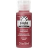 FolkArt 414E Acrylic Craft Paint, Matte Finish, Cardinal Red, 2 fl oz