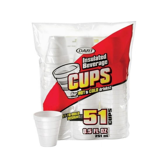Dart Insulated 8-1/2 fl. oz. Beverage Cups