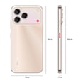 thumbnail image 2 of Smartphone Nubia V80 Pro 256GB Dorado Telcel, 2 of 5