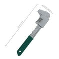 thumbnail image 2 of TABLZONE Universal Adjustable Right Angle Pipe Wrench with F Shaped Pliers for Home Repair Tasks, 2 of 8
