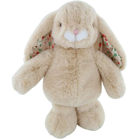 Made by Aliens Stuffed Bunny Animal Rabbit Plush Toy for Kids and Teen Unisex birthday, graduation Easter motherday 10 inch
