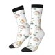 thumbnail image 1 of Balery Cartoon House Calcetas Largas con Estampado para Hombre y Mujer – Suaves y Transpirables, Talla Única (US 5-11), 1 of 6