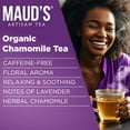 thumbnail image 4 of Maud's Chamomile Lavender Tea Pods, Smile For The Chamo-mile, Compatible w/ K-Cup Brewers, 24ct, 4 of 7