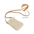 thumbnail image 4 of LAVA Women Summer Straw Phone Purse Bags Beach Woven Crossbody Handbag (Khaki), 4 of 7